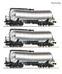 Roco 6680032 - TT - 3-tlg. Set Knickkesselwagen, DR, Ep. IV
